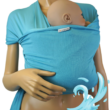 Kép 3/5 - Magyarinda rugalmas hordozókendő újszülött kortól fürdős kendő nyaraláshoz wellneszhez