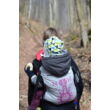 Kép 4/12 - Magyarinda Óriás kalandor erdei pille babahordozó outdoor extra prémium | kirándulás babával