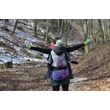 Kép 6/12 - Magyarinda Óriás kalandor erdei pille babahordozó outdoor extra prémium | kirándulás babával