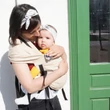 Kép 9/14 - Magyarinda Mini csatos babahordozó újszülött kortól - 3-14kg
