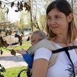 Kép 10/14 - Magyarinda Mini csatos babahordozó újszülött kortól - 3-14kg