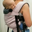 Kép 4/14 - Magyarinda Mini csatos babahordozó újszülött kortól - 3-14kg