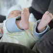Kép 2/9 - hordozós babanadrág babával növő babanadrág 2 méretben újszülötteknek vagy totyogóknak