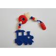 vonat nusky toys zöld szilikon rágcsalánc vonat nusky toys zöld szilikon rágcsalánc