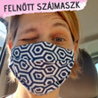3 rétegű mosható textil szájmaszk, mintás, többféle méret 3 rétegű mosható textil szájmaszk, mintás, többféle méret