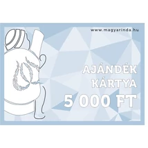 Ajándékutalvány - 5000 Ft értékben