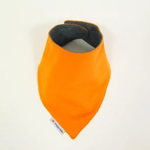 Babasál/Nyálkendő - Narancs / Szürke | Magyarinda®