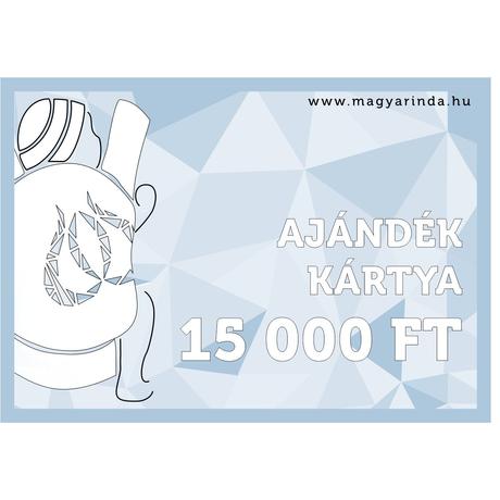 Ajándékutalvány - 15000 Ft értékben