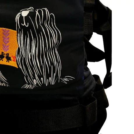 Magyarinda Klasszik PRO csatos babahordozó (3,5 kg) újszülött kortól a hordozós kor végéig