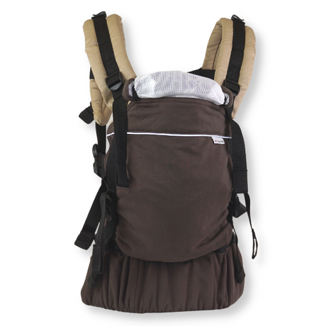 Magyarinda Mini Sport csatos babahordozó (2,8 kg) újszülött kortól 1,5 éves korig