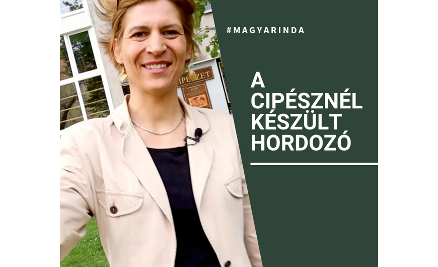 A cipésznél készült hordozó