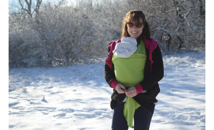 Rugalmas hordozókendő - TESZT túrázáshoz