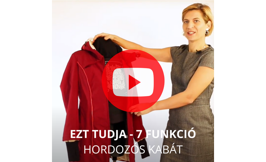 Így működik a Magyarinda hordozós télikabát
