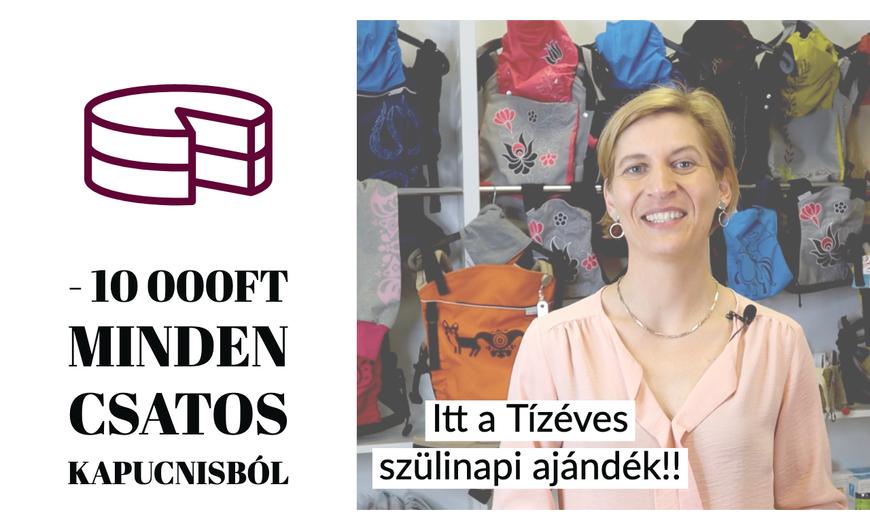 Itt a tizedik szülinapi ajándékunk!