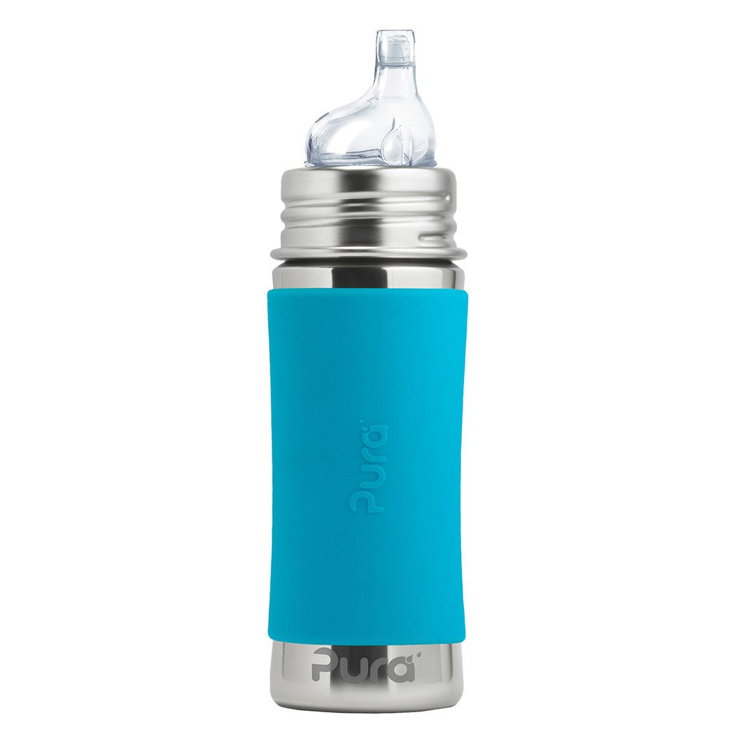 Pura TERMO® kulacs csőrös fejjel - 260 ml VízKék